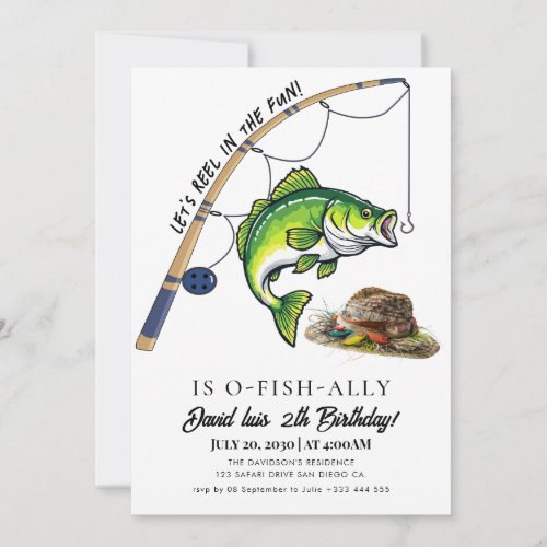 fishing  Birthday