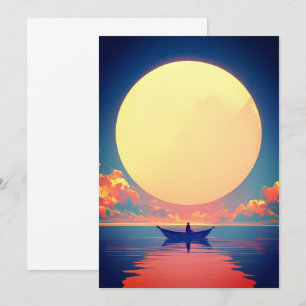 Fishing Birthday Invitation Card