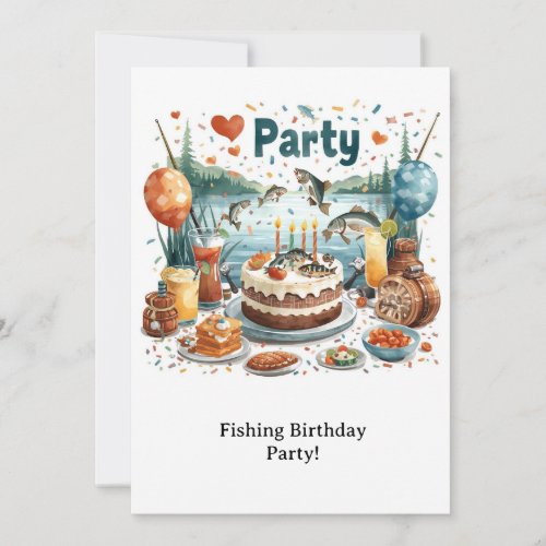 Fishing Birthday Party 