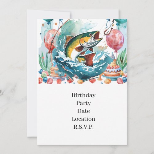 Fishing Birthday Party 