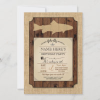 Reel Good Time - Fishing Themed Party Invitation, Zazzle