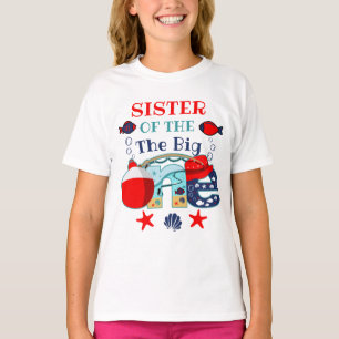 Fishing birthday sister of the Birthday Boy T-Shirt