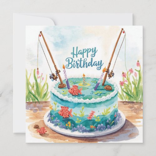 Fishing birthday themed hooked on fun 