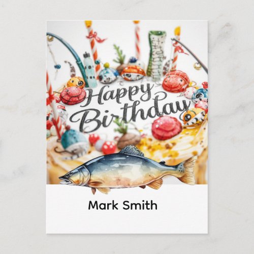 Fishing birthday themed hooked on fun 