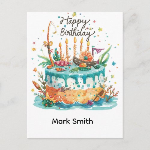 Fishing birthday themed hooked on fun 