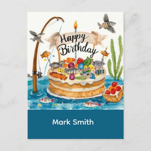 Fishing birthday themed hooked on fun 