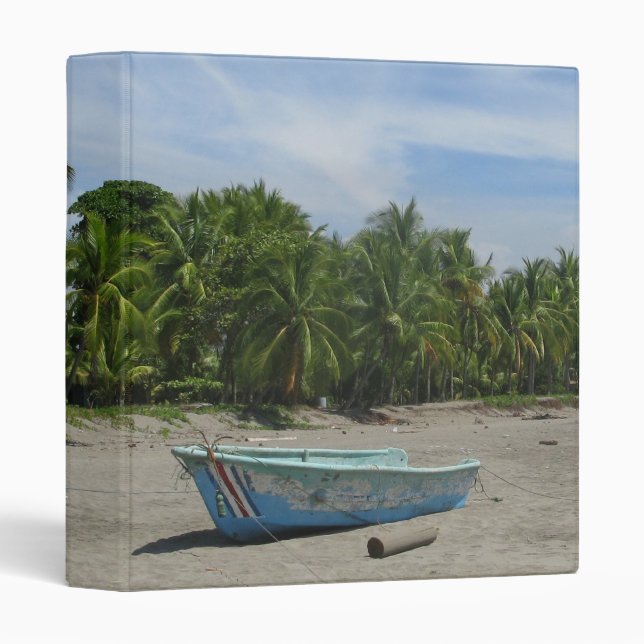 Fishing Boat at the Beach Binder (Front/Spine)