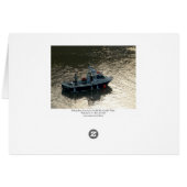 Fishing Boat, Cardiff Bay Cards (Back Horizontal)