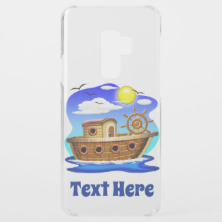 Fishing Boat Cartoon Uncommon Samsung Galaxy S9 Plus Case