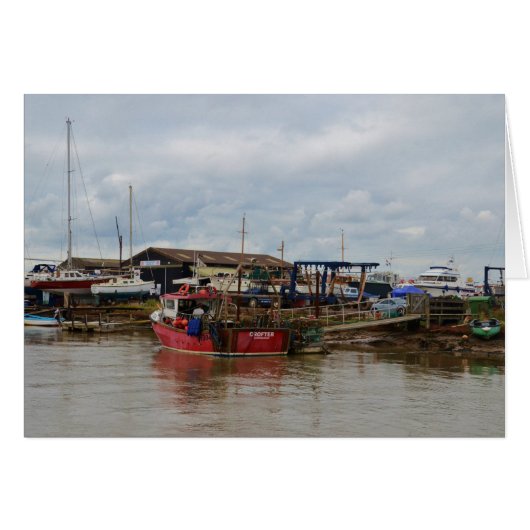 Fishing Boat Crofter Cards (Front Horizontal)