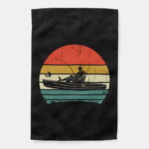 Fishing boat garden flag