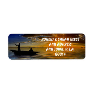 FISHING BOAT LABEL