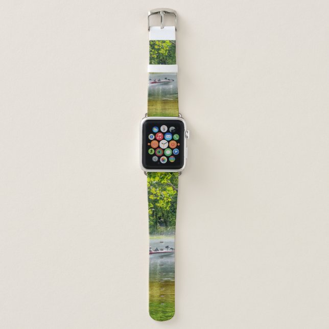 Fishing Boat On The Move Apple Watch Band (Front)