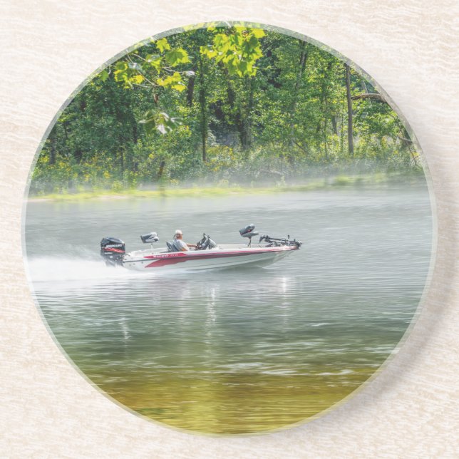 Fishing Boat On The Move Coaster (Front)