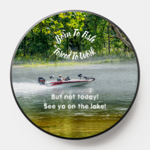 Fishing Boat On The Move PopSocket