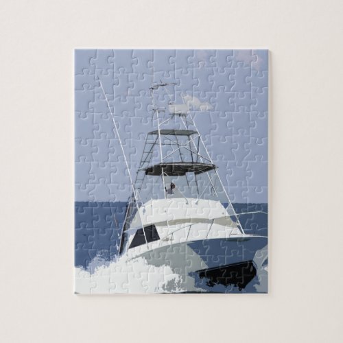 Fishing Boat Rendering Jigsaw Puzzle