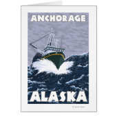 Fishing Boat Scene - Anchorage, Alaska (Front)
