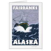 Fishing Boat Scene - Fairbanks, Alaska (Front)