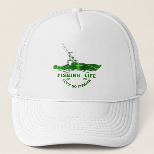 Fishing Boat  Trucker Hat