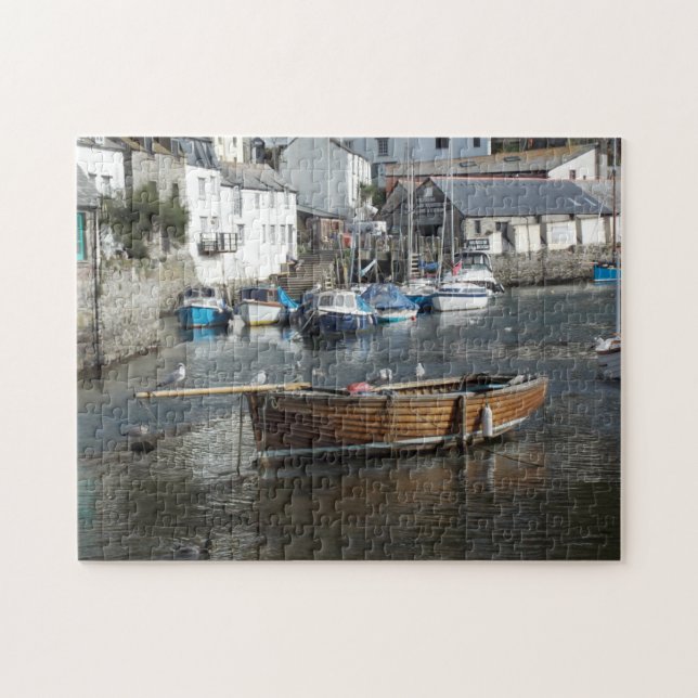 Fishing Boat Wharf Jigsaw Puzzle (Horizontal)