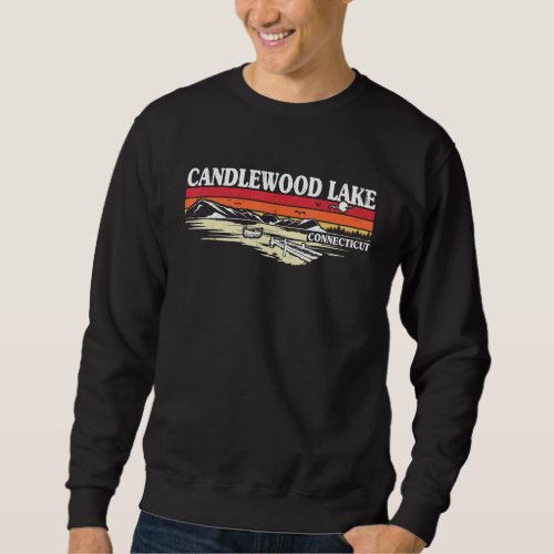 Fishing Boating Camping Lake Vacation Candlewood L Sweatshirt