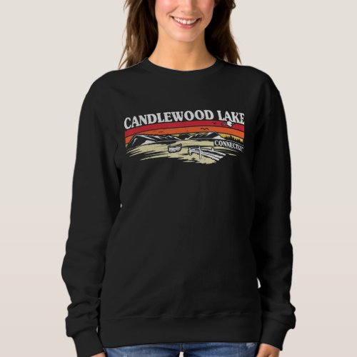 Fishing Boating Camping Lake Vacation Candlewood L Sweatshirt