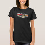 Fishing Boating Camping Lake Vacation Inks Lake Pr T-Shirt