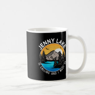 Fishing Boating Camping - Lakeview Jenny Lake Coffee Mug