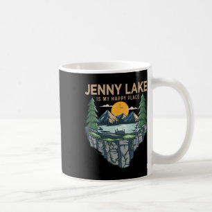 Fishing Boating Camping - My Happy Place Jenny Lak Coffee Mug