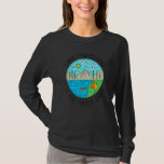 Fishing Boating Camping  My Happy Place Lake Hopat T-Shirt