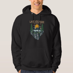 Fishing Boating Camping My Happy Place Lake Jocas Hoodie