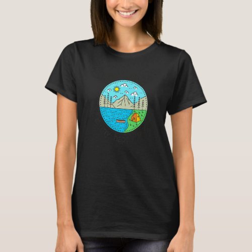 Fishing Boating Camping  My Happy Place Lake Norma T_Shirt