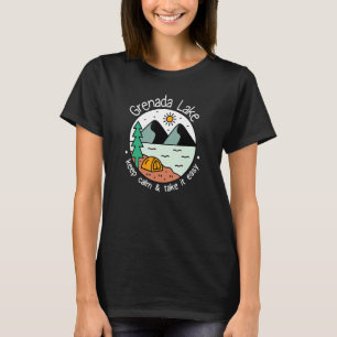 Fishing Boating Camping   Take It Easy Grenada Lak T-Shirt