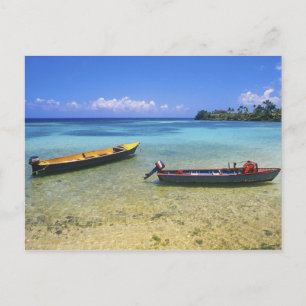 Fishing Boats, Boston Beach, Port Antonio, Postcard