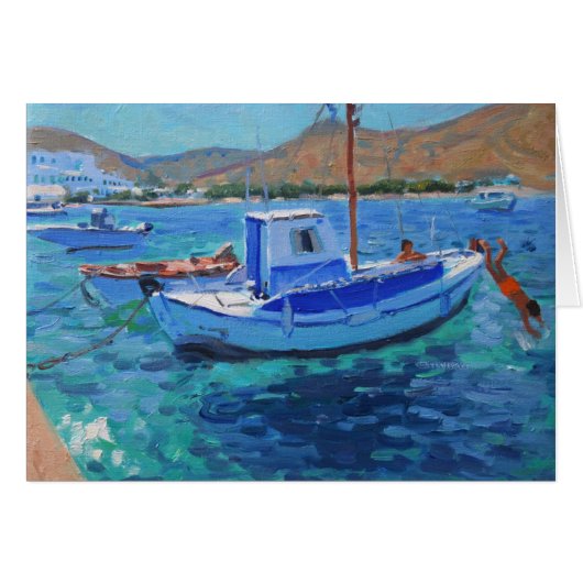 Fishing Boats Cards (Front Horizontal)