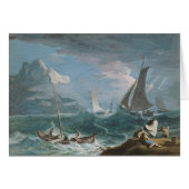 Fishing Boats in a Storm (Front Horizontal)