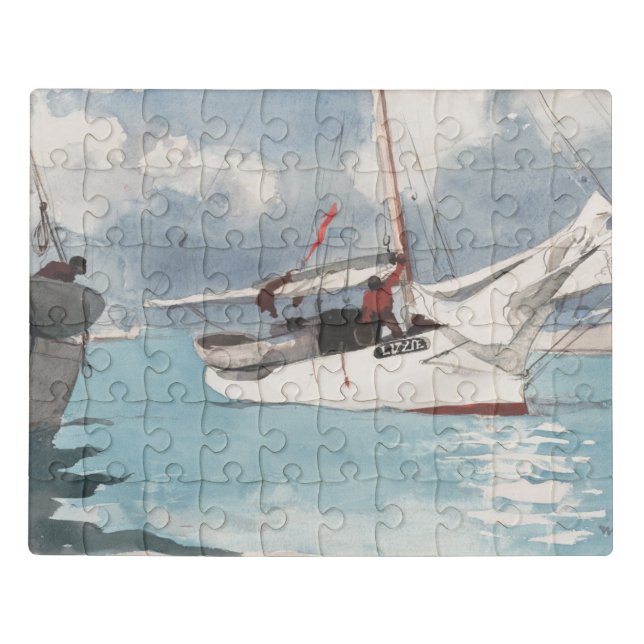 Fishing Boats, Key West Jigsaw Puzzle (Puzzle Horizontal)