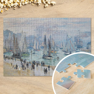Fishing Boats Leaving the Harbor Claude Monet Jigsaw Puzzle