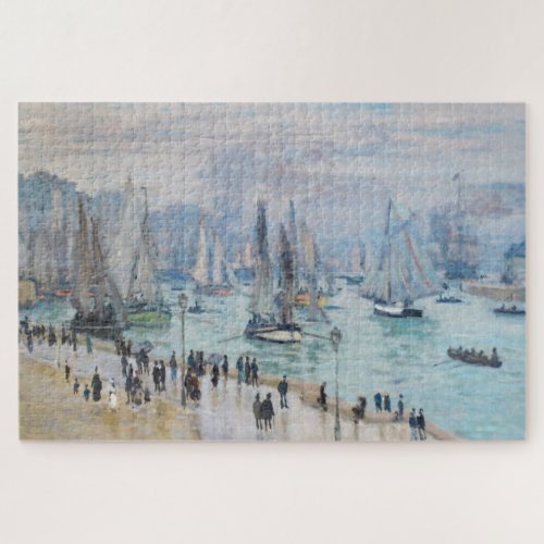 Fishing Boats Leaving the Harbor  Claude Monet Jigsaw Puzzle