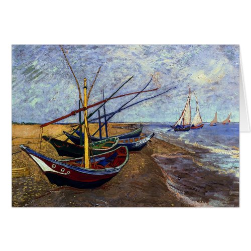 Fishing Boats on Beach