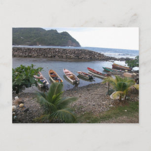 Fishing Boats Postcard