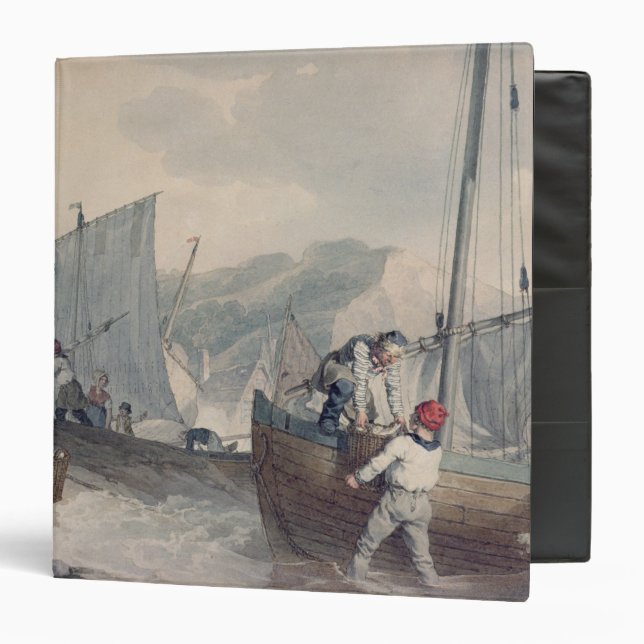 Fishing Boats Unloading Binder (Front/Inside)