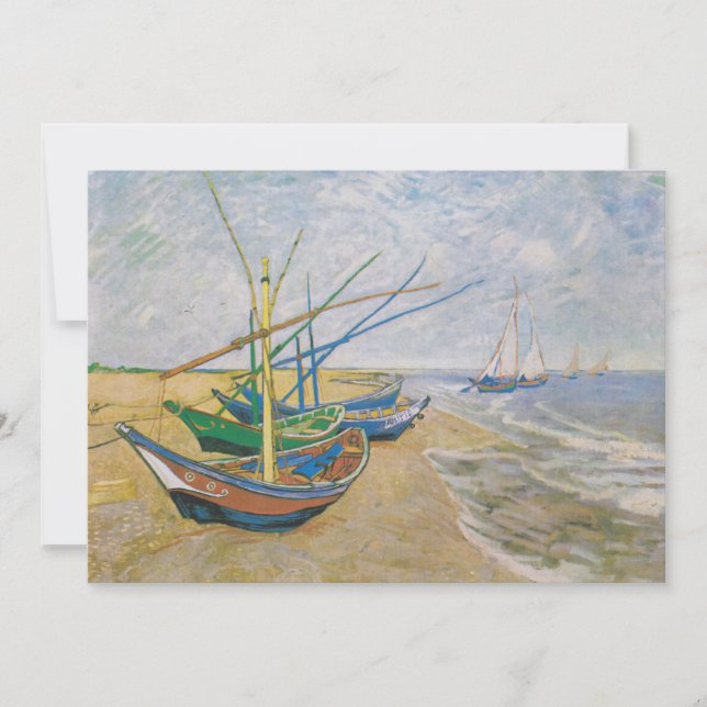 Fishing Boats | Vincent van Gogh (Front)