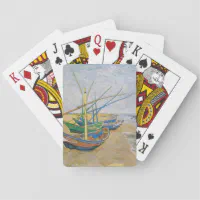 Fishing Boats, Vincent Van Gogh Playing Cards