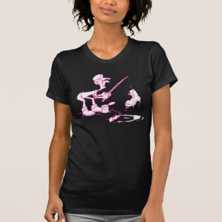 Fishing Boot Pink T-Shirt