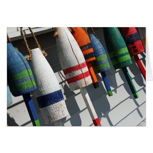 Fishing Bouy Card (Front Horizontal)