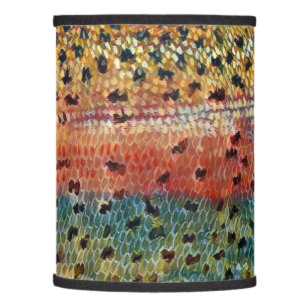 Fishing Brook Trout Lamp Shade