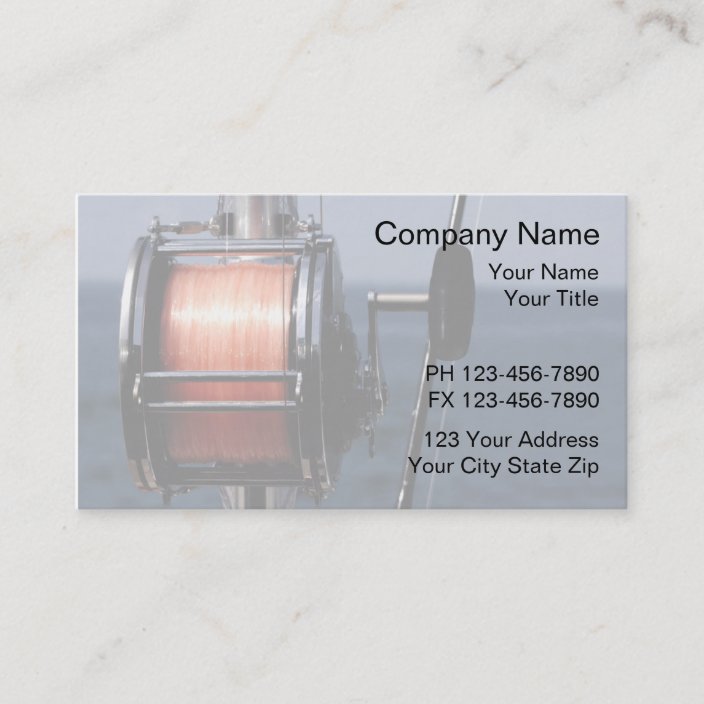 Fishing Business Cards Zazzle