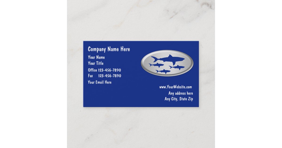 Fishing Lures Business Card