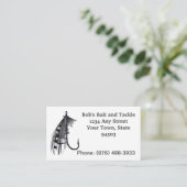 Fishing business cards (Standing Front)